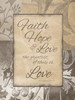 Faith Hope Love Poster Print by Jace Grey - Item # VARPDXJGRC420A
