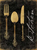 Golden Utensils Poster Print by Jace Grey