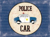 Police Car Blues Poster Print by Jace Grey - Item # VARPDXJGRC493A