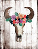 Bull Floral Crown Poster Print by Jace Grey - Item # VARPDXJGRC517A