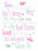 Girls Play Room Rules Poster Print by Jace Grey - Item # VARPDXJGRC577A