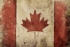 Canadian Rustic Flag Poster Print by Jace Grey - Item # VARPDXJGRC625A