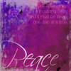 Watercolor Peace Poster Print by Jace Grey - Item # VARPDXJGSQ031F2