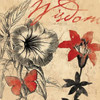 Wisdom floral Poster Print by Jace Grey - Item # VARPDXJGSQ052D
