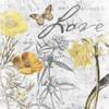 Love floral Poster Print by Jace Grey - Item # VARPDXJGSQ052H