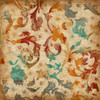 Abstract Florals 2 Mate Poster Print by Jace Grey