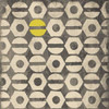 Pattern Yellow gray Poster Print by Jace Grey - Item # VARPDXJGSQ220D