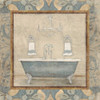 bath floral pattern Poster Print by Jace Grey