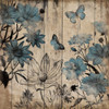 Wood Floral Mate Poster Print by Jace Grey - Item # VARPDXJGSQ266B