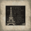 Paris Type Bordered Poster Print by Jace Grey - Item # VARPDXJGSQ323A3