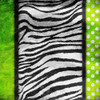 Lime Zebra Dots Poster Print by Jace Grey - Item # VARPDXJGSQ338A