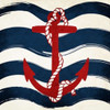 Anchor Waves Poster Print by Jace Grey - Item # VARPDXJGSQ471A