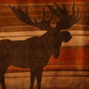 Moose Stripes Mate Poster Print by Jace Grey - Item # VARPDXJGSQ580B