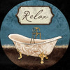 Bath Relax Round Poster Print by Jace Grey - Item # VARPDXJGSQ584A