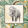 Floral Sea Elephant Poster Print by Jace Grey - Item # VARPDXJGSQ666B2