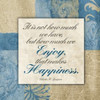 Enjoy Happiness Poster Print by Jace Grey - Item # VARPDXJGSQ679B