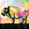 Colorful Buffalo Poster Print by Jace Grey - Item # VARPDXJGSQ733A