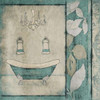 Teal Floral Bath Poster Print by Jace Grey - Item # VARPDXJGSQ756A