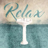 Relax Sink Teal Poster Print by Jace Grey - Item # VARPDXJGSQ757A