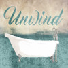 Unwind Bath Teal Poster Print by Jace Grey - Item # VARPDXJGSQ757B