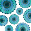 Peacock Circles Poster Print by Jace Grey - Item # VARPDXJGSQ930A