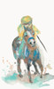 A Jockey and His Horse Poster Print by Jessica Mingo - Item # VARPDXJM173