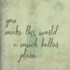 You Make This World Poster Print by Matic,Jelena Matic - Item # VARPDXJMSQ058A