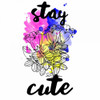 Stay Cute Splash Poster Print by Matic,Jelena Matic - Item # VARPDXJMSQ082A