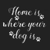 Home Is Where Dog Is Poster Print by Matic,Jelena Matic - Item # VARPDXJMSQ110A