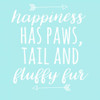 Happiness Paws Blue Poster Print by Matic,Jelena Matic - Item # VARPDXJMSQ112A