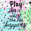 Play Happens Poster Print by Matic,Jelena Matic - Item # VARPDXJMSQ127A