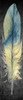 Feather on Black 1 Poster Print by Kimberly Allen - Item # VARPDXKAPL137A