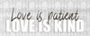 Love is Patient Poster Print by Allen Kimberly - Item # VARPDXKAPL174A