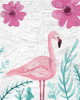 Flamingo Mail 1 Poster Print by Allen Kimberly