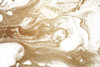 Golden Swirl Poster Print by Allen Kimberly