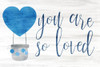 You are So Loved blue Poster Print by Allen Kimberly - Item # VARPDXKARC1532A