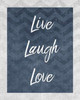 Live Laugh Love Poster Print by Kimberly Allen - Item # VARPDXKARC200B