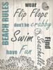 Beach Rules 2 Poster Print by Kimberly Allen - Item # VARPDXKARC282B