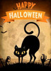 Happy Halloween Black Cat Poster Print by Kimberly Allen - Item # VARPDXKARC296A