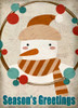 Seasons Greetings Snowman Poster Print by Kimberly Allen - Item # VARPDXKARC298C