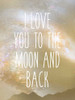 I Love You to the Moon Poster Print by Kimberly Allen - Item # VARPDXKARC348B