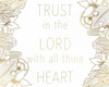 Trust In The Lord Poster Print by Kimberly Allen - Item # VARPDXKARC362B