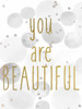 You Are Beautiful BW Poster Print by Kimberly Allen - Item # VARPDXKARC396B1