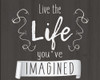 Live The Life Poster Print by Allen Kimberly - Item # VARPDXKARC519A