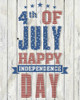 Happy Independence Day Poster Print by Allen Kimberly - Item # VARPDXKARC551A