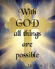 With God v2 Poster Print by Allen Kimberly - Item # VARPDXKARC595D
