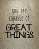 Great Things Poster Print by Allen Kimberly - Item # VARPDXKARC688A