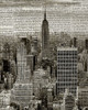 Newspaper City 1 Poster Print by Allen Kimberly - Item # VARPDXKARC692A