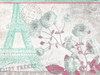 Mint and Pink Paris Poster Print by Allen Kimberly - Item # VARPDXKARC805A