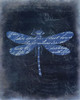 Dragonfly Blue 2 Poster Print by Kimberly Allen - Item # VARPDXKARC876B
